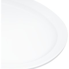 KL12602 Kingline™ Melamine Oval Platter Tray 13.5" x 9.75" - White