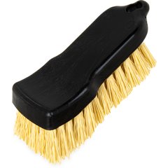 36501500 Sparta® Curved Back Hand Scrub Utility Brush With Polypropylene Bristles 6" x 2-1/2" - Black