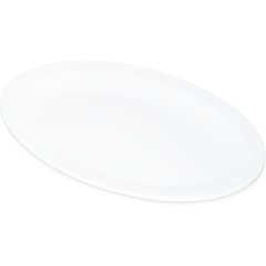 KL12702 Kingline™ Melamine Oval Platter Tray 12" x 9" - White