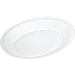 KL12702 Kingline™ Melamine Oval Platter Tray 12" x 9" - White