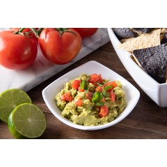 794202 Melamine Flared Rim Square Dish Bowl 5.25" - White