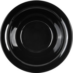 3303803 Sierrus™ Melamine Rimmed Nappie Bowl 10 oz - Black