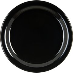 4350103 Dallas Ware® Melamine Dinner Plate 9" - Black
