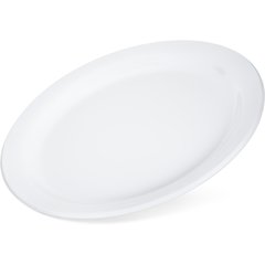 4350102 Dallas Ware® Melamine Dinner Plate 9" - White