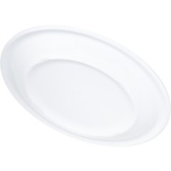 4350102 Dallas Ware® Melamine Dinner Plate 9" - White