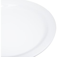 4350102 Dallas Ware® Melamine Dinner Plate 9" - White