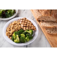 4350102 Dallas Ware® Melamine Dinner Plate 9" - White