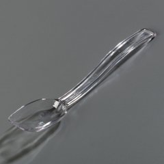 446007 Solid Spoon 0.5 oz, 9" - Clear