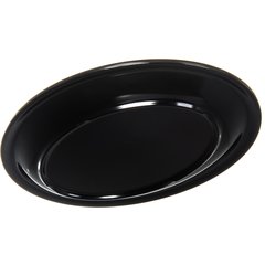 KL12703 Kingline™ Melamine Oval Platter Tray 12" x 9" - Black
