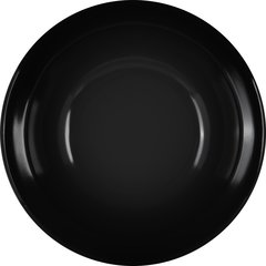 KL80503 Kingline™ Melamine Rimmed Fruit Bowl 4.75 oz - Black
