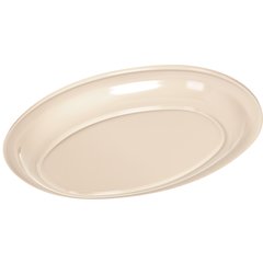 KL12625 Kingline™ Melamine Oval Platter Tray 13.5" x 9.75" - Tan