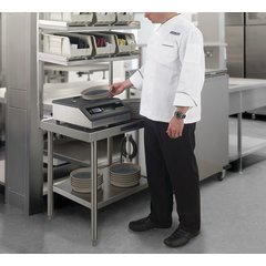 DXPICTABLE Stationary Table for Induction Charger 30" x 24" x 30.12" - Stainless Steel