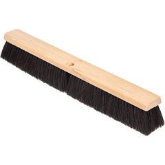 360242403 Flo-Pac® Horsehair/Polypropylene Sweep With Wire Center 24" - Black