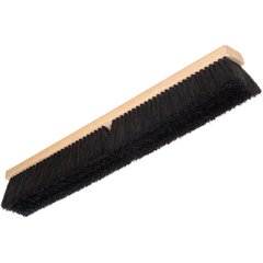 360242403 Flo-Pac® Horsehair/Polypropylene Sweep With Wire Center 24" - Black