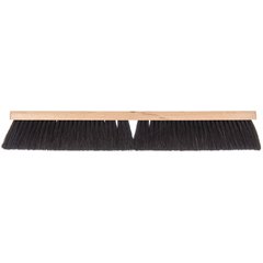 360242403 Flo-Pac® Horsehair/Polypropylene Sweep With Wire Center 24" - Black