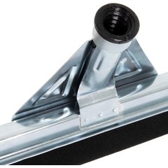 36682400 Flo-Pac® Soft Heavy Duty Foam Rubber Squeegee w/Threaded Socket 22" - Black