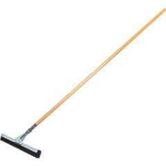 36682400 Flo-Pac® Soft Heavy Duty Foam Rubber Squeegee w/Threaded Socket 22" - Black