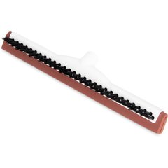 36781800 Neoprene Rubber Squeegee w/Bristles 18" - Red