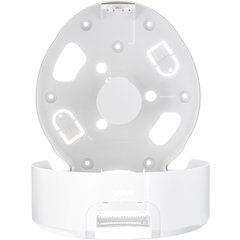 R2070WHCL Summit Single 9" Jumbo Bath Tissue Dispenser, 3.25" core, White/Clear  - White