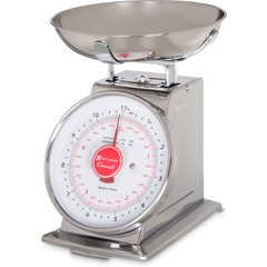 SCDLB11 DIAL SCALE WITH BOWL 11 LB / 5 KG.  - Chrome