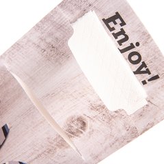 DXCTCADS1041 Cutlery Caddy 13" x 13" (520/cs) - Woodgrain