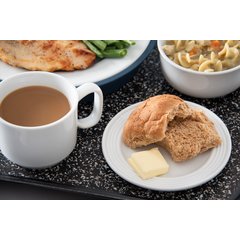 DX5CBPB02 Dinex® Bread & Dessert Plate 5 1/2" (36/cs) - White