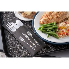 DXCTCADL1003 Cutlery Caddy Large 16" x 13" (325/cs) - Black