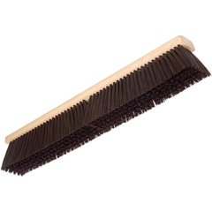 36622403 Flo-Pac® Polypropylene Sweep With Heavy Polypropylene Center 24" - Brown