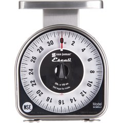 SCMDL2 NSF LISTED MS-SERIES DIAL SCALE 2 LB / 32 OZ  - Stainless Steel