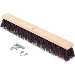 3621932400 Flo-Pac® Crimped Polypropylene Sweep w/Brace 24" - Maroon