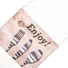 DXCTCADNS1041 Napkin Sleeve 16" x 16" (300/cs) - Woodgrain