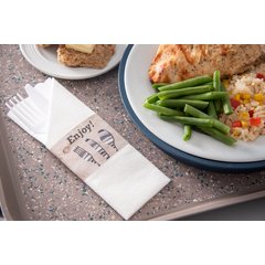 DXCTCADNS1041 Napkin Sleeve 16" x 16" (300/cs) - Woodgrain