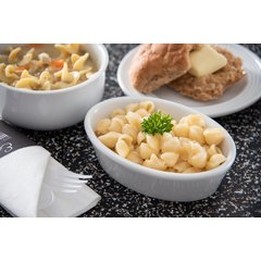 DX6CASS02A Dinex® Casserole Dish 6 oz (36/cs) - Bright White