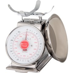 SCDLB2 DIAL SCALE WITH BOWL 2 LB / 1 KG.  - Chrome