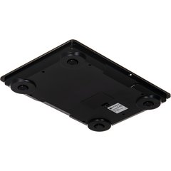 SCDG15BK GLASS DIGITAL SCALE 15 LLB / 7 KG - BLACK  - Black