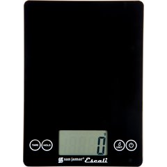 SCDG15BK GLASS DIGITAL SCALE 15 LLB / 7 KG - BLACK  - Black