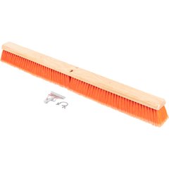4501624 36" Flagged Polypropylene Sweep 36" Wide - Orange