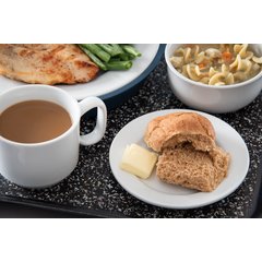 DX5ACBP02A Dinex® Bread Plate 5.5" (36/cs) - Bright White