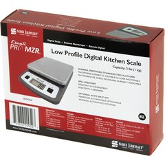 SCDG2LP NSF LISTED DIGITAL SCALE 2 LB / 1 KG OPTIONAL POW  - Stainless Steel