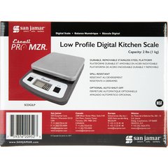 SCDG2LP NSF LISTED DIGITAL SCALE 2 LB / 1 KG OPTIONAL POW  - Stainless Steel