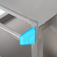 UC5031827 Stainless Steel 3 Shelf Utility Cart 18" x 27" - Stainless Steel