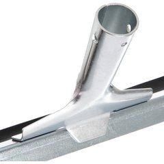 361201800 Straight Blade Black Rubber With Metal Frame 18" - Black