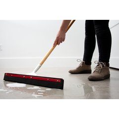 4008200 Sparta® Double Foam Neoprene Floor Squeegee 24" - Black