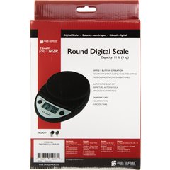 SCDG11BK DIGITAL SCALE 11 LB / 5 KG - BLACK (OPTNL POWER AD  - Black