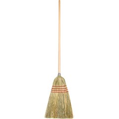4135200 Flo-Pac® Corn Parlor Broom 55" Long - Tan
