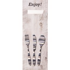 DXCTCADL1041 Cutlery Caddy Large 16" x 13" (325/cs) - Woodgrain