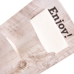 DXCTCADL1041 Cutlery Caddy Large 16" x 13" (325/cs) - Woodgrain