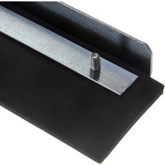361202400 Flo-Pac® 24" Straight Blade Black Rubber Squeegee 24" - Black