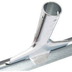 361202400 Flo-Pac® 24" Straight Blade Black Rubber Squeegee 24" - Black