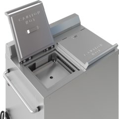 DXPSBH2P Dinex® Colossus Plate Heater - 2 Silo 10.00" Plates - Stainless Steel